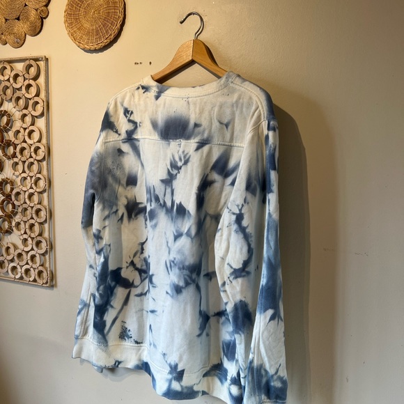Richer poorer medium tie die crew sweatshirt… - Picture 8 of 10